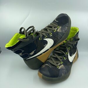 Nike Zoom Hyperdunk 2015 Premium Camo Cargo Green Sz 11.5 Men's 749567-313